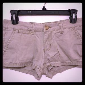 Aeropostale Khaki Shorts Size 00